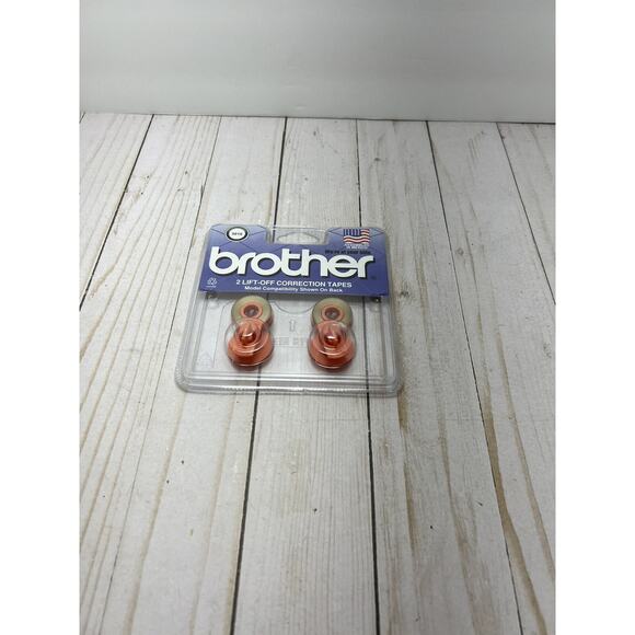 Brother Typewriter Correction Tape 3010 Lift-Off 2-Pack - LOT of 3 Sealed Packs - Picture 5 of 6